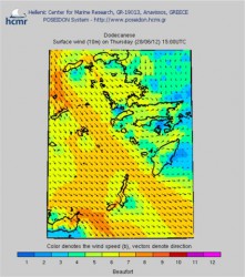 Wiatr na Dodekanezie wydruk z  Weather Poseidon System.jpg