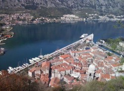 Kotor Marina widok z murów obronnych.jpg