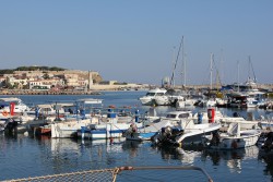Rethymno widok na  port jachtowy.JPG
