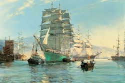 Dawson. Thermopylae leaving Foochow.jpg