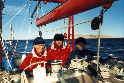 W.Jacobson,J.Kurbiel i L.Maczka na trasie NW Passage.fot.arch.W.Jacobson.jpg